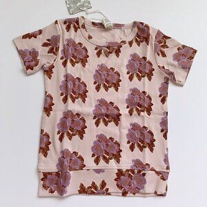Kate Quinn Organics Short Sleeve Essential Crew Neck Girl Tee 6 years or 5T